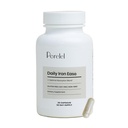 Perelel Daily Iron Ease, 15MG Iron Supplements with Magnezyum, C, & Vitamin B12 for Nutrient & Energy Support, Capsules for Women and Men, Soy, Dairy & Gluten Free, Non GMO, 30 Pills