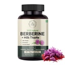 Hurbix Berberine - 1300 mg | 5 in 1 Geliştirilmiş Formula with Milk Thistle, Turmeric & Cinnamon | Premium High-Potency Formula | 60 Capsules