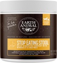 Earth Animal Athethecary Powder Supplement - Stop Eating Stool Nutritional Powder for Dogs & Cats - 8 oz