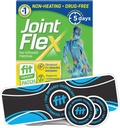JointFlex FIT Therapy Far Infrared Patch Trial Pack, υποστηρίζει συνεχή ενεργό κινητικότητα για τους μυς & αρθρώσεις, έως 5 ημέρες / παρτίδα, Αδιάβροχη, Μη Θερμαντική, Χωρίς φάρμακα—3-ct, 1 Ορθογώνιος/2 γύρος