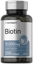 Horbaach Biotin 10000 mcg | 200 Softgels with Vitamin B7 | Beauty Formula Supplement | Non-GMO & Gluten Ücretsiz