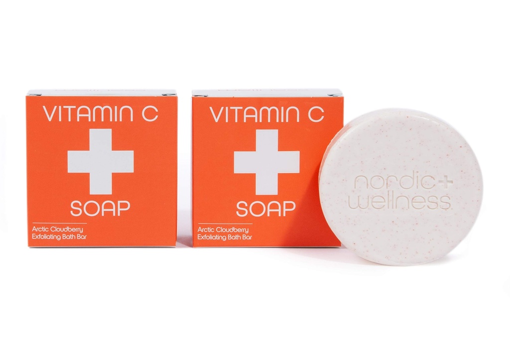 Kuzey+Ehness Vitamin C Soap With Arctic Cloudberry - 2 Pack