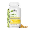 Jiva Botaniks Amla Capsules (Amalaki) - 120 Vegan Capsules - Amla Toz - Hint Gooseberry Supplement for Vitality (120 paketi)