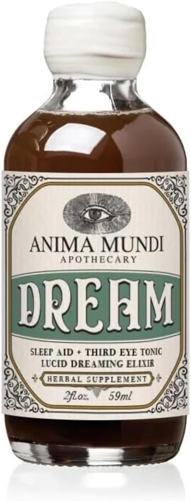Simdi Mundi Apothecary Lucid Dream Elixir - Üçüncü Göz Tonic - Adapting Adaptojenik İçgörü - Bu Calming Tonic (2 oz) ile Lucid Rüyasını Destekleyin