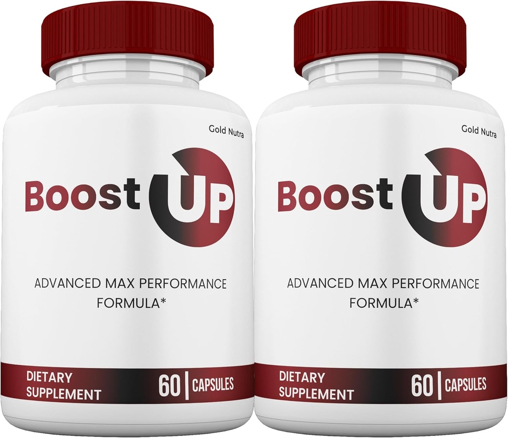 Boost Up Capsules, Boost Up Pills, All Natural Supplement, BoostUp Maximum Strength Pastillas 60 Capsules per Şişe (2 Pack)
