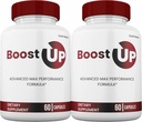 Boost Up Capsules, Boost Up Pills, All Natural Supplement, BoostUp Maximum Strength Pastillas 60 Capsules per Şişe (2 Pack)