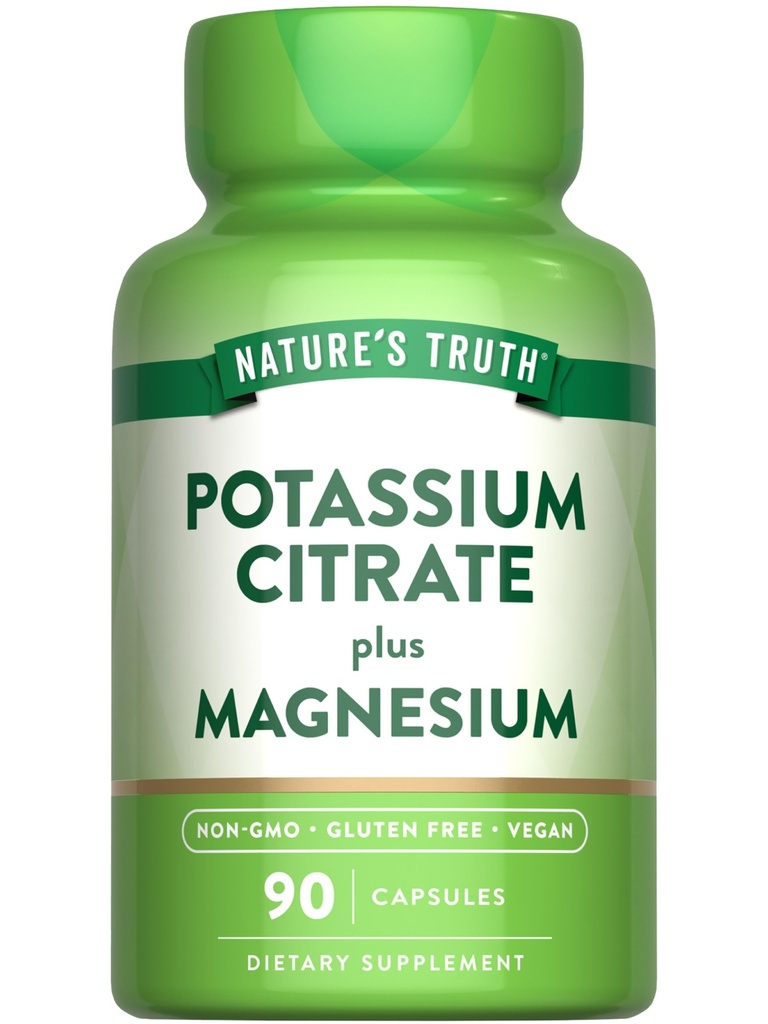 Nature's Truth P properties Magnezyum Citrate Capsules | 90 Count | Vegan, Non-GMO & Gluten Free Supplement Supplement