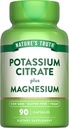 Nature's Truth P properties Magnezyum Citrate Capsules | 90 Count | Vegan, Non-GMO & Gluten Free Supplement Supplement