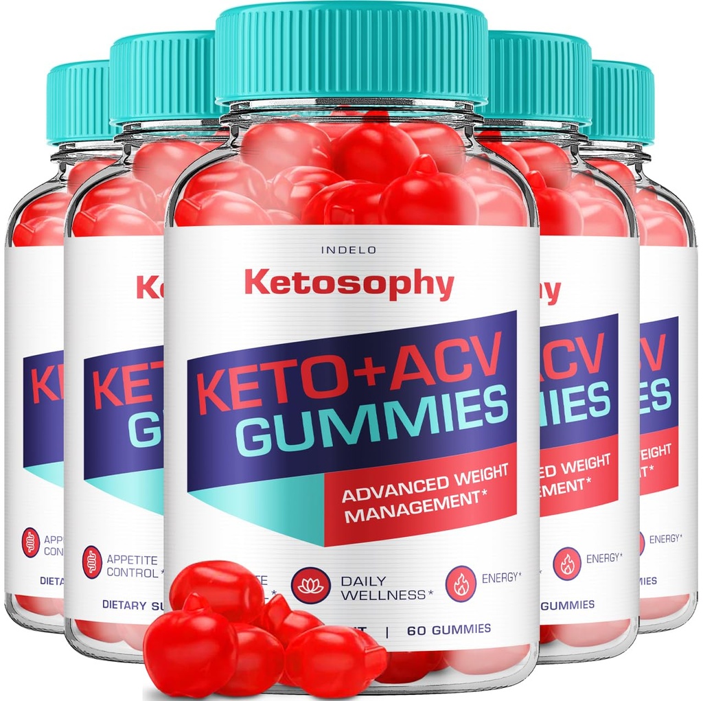 (5 Pack) KetoSophy Keto ACV Gummies - Σύνθετη απώλεια βάρους KetoSophy Keto Plus ACV Gummies Apple Cider Vinegar KetoSophy Gummies Διαχείριση βάρους Συμπλήρωμα διατροφής Κριτικές Άνδρες Γυναίκες (300 Gummies)