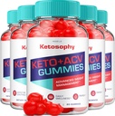 (5 Pack) KetoSophy Keto Zhong ACV Gummies - Gelişmiş Kilo Kaybı Kefil Kefil Vinegar ketSophy Gummies Kilo Yönetimi Diyetsel Tamam Yorumlar Erkekler Kadınlar (300 Gummies)