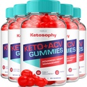 (5 Pack) KetoSophy Keto Zhong ACV Gummies - Gelişmiş Kilo Kaybı Kefil Kefil Vinegar ketSophy Gummies Kilo Yönetimi Diyetsel Tamam Yorumlar Erkekler Kadınlar (300 Gummies)