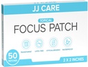 J CARE Focus Patch - 50 All-Doğal Focus Plus Patches for Yetişkinler, Support Concentration, Focus and Memory | 50 Days Supply of Brain Patch Patch