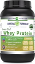 Amazing Formulas Grass-Fed Whey Protein Toz Supplement | 2 Lbs | Vanilla Flavor | Non-GMO | Gluten-Free | Made in USA