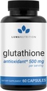 Luma Beslenme Premium Glutathione Supplement - 500 mg - L-Glutathione - Antioksi Desteği - Azaltıl - Canlı Destek - 60 Capsules