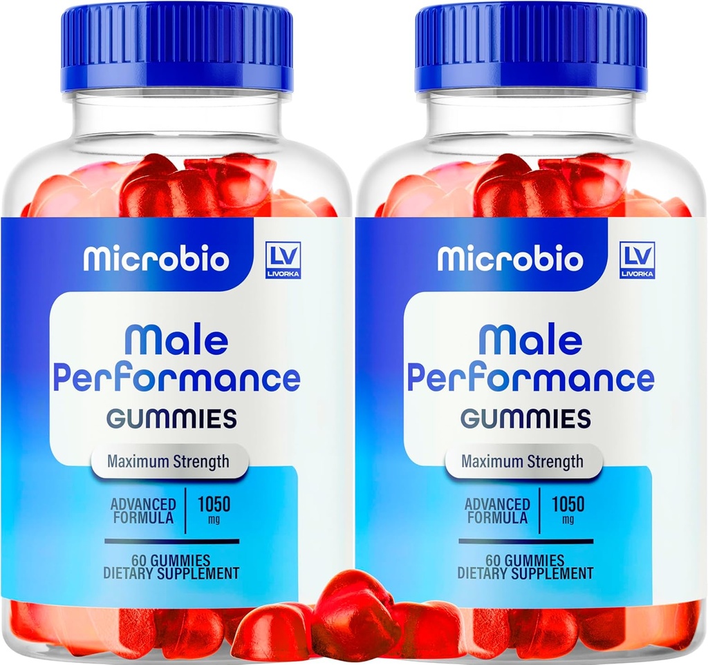 LIVORKA (2 Pack) Mikrobiyo ME Gummies, Erkekler için Microbio ME Gummies, Microbio ME Gumm, Microbio ME Gummies - All Natural Support Supplement Gummies, 120 Gummies için