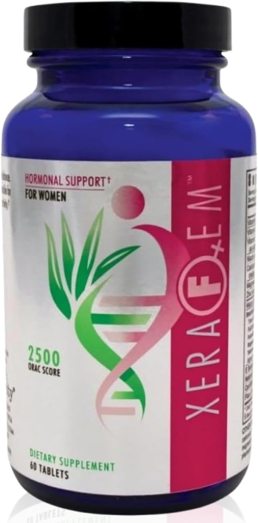 Youngevity XeraFem - Vitaminler, Mineraller, Maca Root ve Grapeseed Extract - Destekler Hormonal Denge ve Immune Health - 60 Tabletler