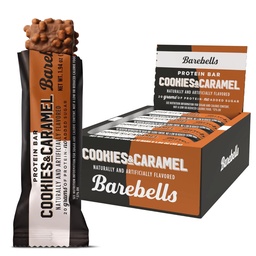 Bar Protein Bars Bars Bars Bars cookies and Caramel - 12 Count, 20g High Protein Treats - Σοκολάτα μπαρ διατροφής με 1g Total Sugars - On-The-Go Πρωινό ή μετά την προπόνηση σνακ