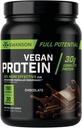 Swanson Full Potansiyel Vegan Protein - Çikolata Flavor, Tüm Vegan Protein Toz Bina ve Kurtarma için Toz - 30 g