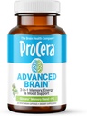 Procera Advanced Brain - Fast Acting - Malzemeler 100+ Çalışma tarafından Desteklendi - Memory, Recall - Concentration - Clears Fog - mental Clarity - Slows Cognitive Decline - 60 Counting - Malzemeler - Görseller Bilişsel Aralık