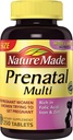 Nature Made Prenatal Multi, 250 Tablets, Follic Acid + 17 Προγεννητικές Βιταμίνες & Ορυκτά για την υποστήριξη της ανάπτυξης του μωρού και τη μαμά, βιταμίνη D3, ασβέστιο, σίδηρο, ιώδιο, βιταμίνη C, και περισσότερα