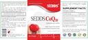SEDDS® CoQ10 Ubiquinol Cardiovascular Health Supplement, Daily Vitamin for Heart Health and Energy (60 Kont), Yüksek Kan Baskısı ve Cholesterol için Yüksek Kan Basıncı ve Kolesterol