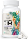 DIM Supplement - Kadınlar DIM Supplement 400 mg DIM - Estrogen Supplement 60 Capsules for Women and Men - DIM Plus