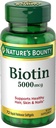 Nature's Bounty Biotin 5000 mcg Liquid Softgels 72 ea (Συσκευασία των 5)