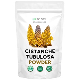 Cistanche Tubulosa σκόνη 8 oz - συμπλήρωμα, προωθεί την ενέργεια, γνωστική λειτουργία, θετική διάθεση