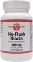 Holistic Health No-Flush Niacin - 400 mg - 100 Capsules