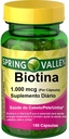 Spring Valley - Biotin 1000 mcg, 150 Tablet