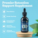 Rejuvica Health Hydrocin - Advanced Diuretic Water Retension Support Supplement - Υγρή Παράδοση για Καλύτερη Απορρόφηση - Dandelion, Uva Ursi, Juniper Berry, Celery Seed, Green Tea & More!