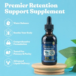 Rejuvica Health Hydrocin - Advanced Diuretic Water Retension Support Supplement - Υγρή Παράδοση για Καλύτερη Απορρόφηση - Dandelion, Uva Ursi, Juniper Berry, Celery Seed, Green Tea & More!