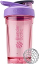 BlenderBottle Sport Shaker Şişe, Wiresk, 24Ounce, Mor – Protein Shakes & Hydration for Athletes & Fitness Enthusiasts, Easy Mix, Dayanıklı & Hafif, Lockable Lid