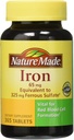 Nature Made Iron 65 mg, 365 δισκία