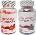 Generic Nature Glow Glutathione Collagen - Bundle με άρωμα φράουλας & βατόμουρο, 60 μασώμενα Gummies