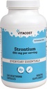 Vitacost Strontium - Servis başına 680 mg - 240 Vegetarian Capsules