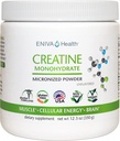 Eniva Health Kretine Monohidrat Toz, Amino asit, Micronized Toz, 70 5 G 12.3 oz, Kas Destek, Kas Büyüme, Hücre Enerji, Bilişsel Oda, Ultra-Pure, Farm Grade