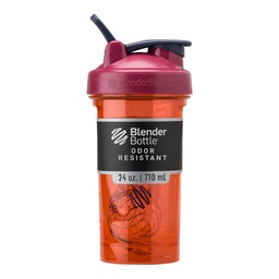 BlenderBottle Shaker μπουκάλι Pro σειρά Ιδανικό για τις πρωτεΐνες Shakes και προ προπόνηση, 24 Ounce, Coral