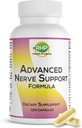 Gelişmiş Nerve Support Formula. Peripheral Neuropati, Sağlıklı Nerve Onarım ve Fonksiyonlar için Alfa Lipoic Asit ile Tamamlanır. En Güçlü Formula, 120 Capsules