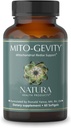 Natura Health Products Mito-Gevity (CV-Res-Q) Supplement – Mitochondrial Energy & Longevity Support* - Resveratrol, Hawthorn, Silibinol, R-Alpha Lipoic Acid (R-ALA) (60 Capsules)
