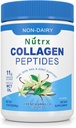 Collagen, Toz Vanilla - Sugar Free, Non-Dairy Collagen protein Toz - Dissolves Easy, No Clumps Collagen Toz with Vital Proteins, Collagen Protein Supplements - by Nutrx