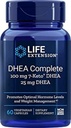 Life Extension DHEA Complete, 100 mg 7Keto DHEA, 25 mg DHEA, 60 Capsules