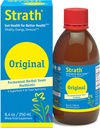 Strath Nutritional Yeast Liquid Syrup 8.4 Oz - Vegetarian, Lactose Free, Yapay Katkı Ücretsiz - Digestive Support, Nutrient Abors - Unflavored Daily Supplement - Prebiyotik ve Postbiyotik