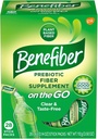 Beneiber On the Go Prebiotic Fiber Supplement Powder for Digestive Health, Daily Fiber, Unflavored - 28 Sticks (3.92 Ουγγιά)