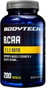 BODYTECH BCAA - 2:1 1 Oran (200 Capsules)