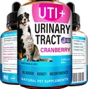 Cat & Dog UTI Tedavisi - UTI Tıp & Urinary Tract Enfeksiyon Tedavisi Evcil hayvanlar için - Kidney Desteği - Köpekler Için Suçlama Kontrolü - Cat UTI Remedy - Cranberry Supplement - US Made - 2floz