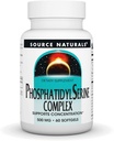 Source Naturals Phosphatidyl Serine Kompleksi Stablilized Enzyme Supplement 500 mg - 100% Pure - 60 Softgels