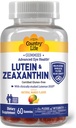 Ülke Hayat Lutein Gummies with Lutemax 2020, 60 Ct, Chewable Natural Eye Support Supplement, Marigold Lutein, Zeaxanthin, Eye Health & Macular Support, Non-GMO, Natural Fruit Pectin, Vegan