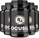 Laboratuvarları Ocusil Capsules, Support Eye Supplement, Lubricant to improve Concentration and Focus, All- Natural Pills for Health Eyes, Eyesight - 5 (300 Capsules) paketi