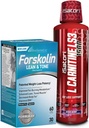 iSatori L-Carnitine LS3 Karma Berry 1500 mg (32 Hizmet) & BioGenetic Labs Forskolin Lean & Tone